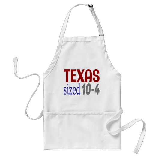 Texas 10-4 LetterKenny Standaard Schort (Voorkant)