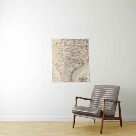 Texas 12 wandkleed (In situ)