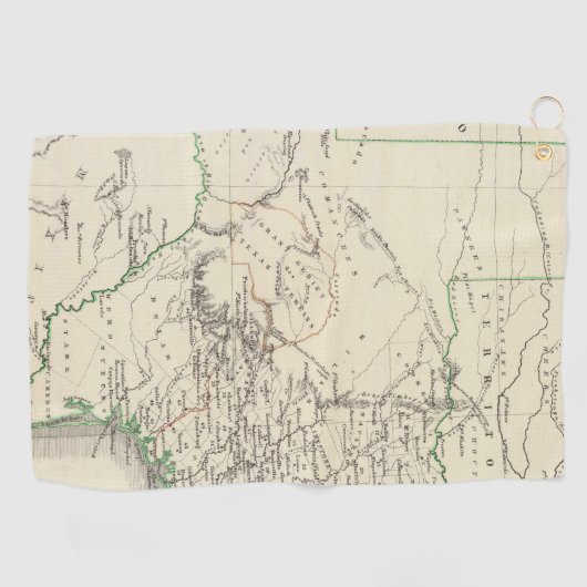 Texas 2 2 golfhanddoek (Horizontaal)