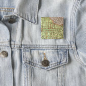 Texas 3 vierkante button 5,1 cm (In situ)