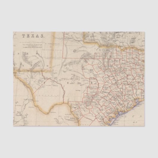 Texas 4 tissuepapier (Voorkant)