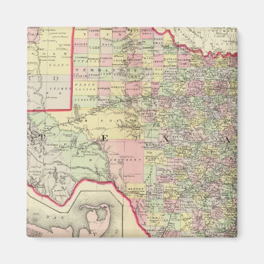 Texas 7 magneet (Voorkant)