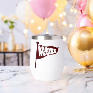 Texas A&M Aggies wijnbeker