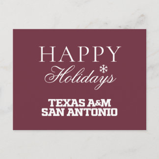 Texas A&M San Antonio Feestdagenkaart