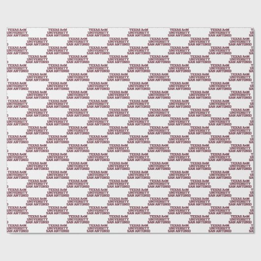 Texas A&M University - San Antonio Cadeaupapier (Vlak)