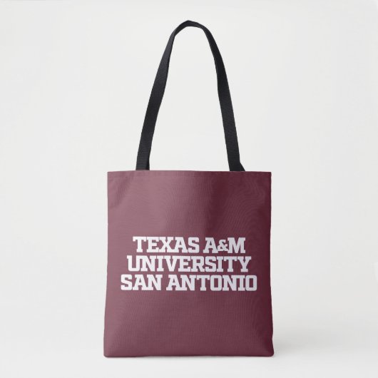Texas A&M University - San Antonio Draagtas (Voorkant)