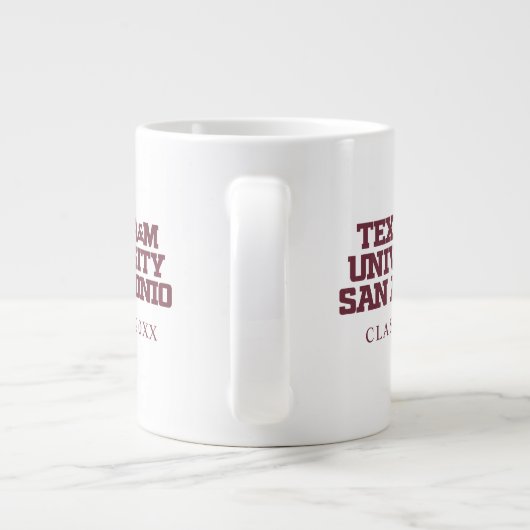 Texas A&M University - San Antonio Extra Grote Beker (Achterkant)