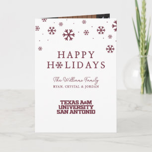 Texas A&M University - San Antonio Feestdagen Kaart