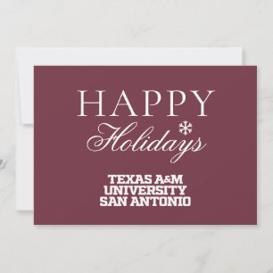 Texas A&M University - San Antonio Feestdagenkaart