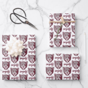 Texas A&M University - San Antonio   Jaguars Inpakpapier Vel