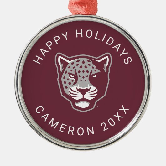 Texas A&M University - San Antonio | Jaguars Metalen Ornament (Voorkant)