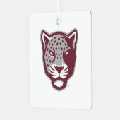 Texas A&M University - San Antonio | Jaguars Metalen Ornament (Voorkant links)
