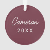 Texas A&M University - San Antonio | Jaguars Ornament (achterkant)