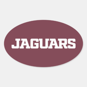 Texas A&M University - San Antonio Jaguars Ovale Sticker