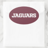 Texas A&M University - San Antonio Jaguars Ovale Sticker (Tas)