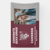 Texas A&M University - San Antonio | Jaguars Spandoek (Verticaal)