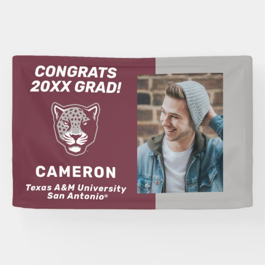 Texas A&M University - San Antonio | Jaguars Spandoek (Horizontaal)