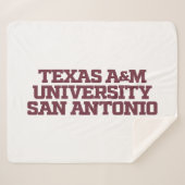 Texas A&M University - San Antonio Sherpa Deken (Voorkant (horizontaal))