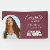 Texas A&M University - San Antonio Spandoek (Horizontaal)