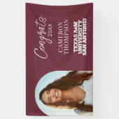 Texas A&M University - San Antonio Spandoek (Verticaal)