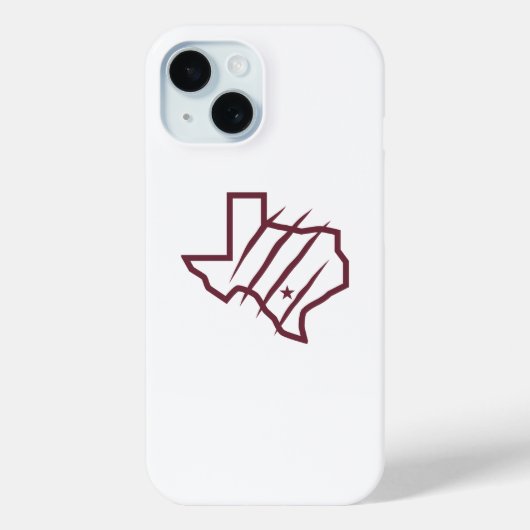 Texas A&M University - San Antonio | Staat Logo Case-Mate iPhone Case (Achterkant)