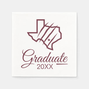 Texas A&M University - San Antonio Staat Logo Servet