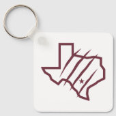 Texas A&M University - San Antonio | Staat Logo Sleutelhanger (Voorkant)