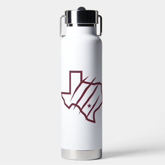 Texas A&M University - San Antonio | Staat Logo Waterfles (Voorkant)