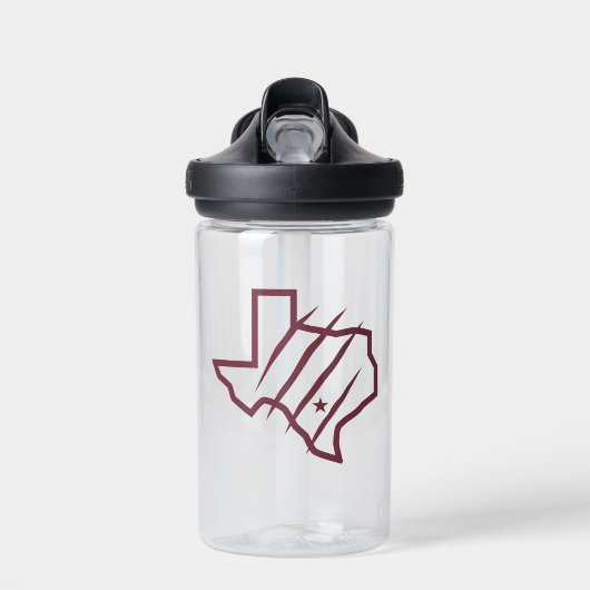Texas A&M University - San Antonio | Staat Logo Waterfles (Voorkant)