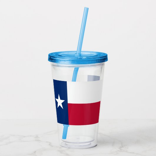 Texas Acryl Drinkbeker (Achterkant)