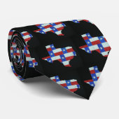 Texas Afbeelding Stropdas (Opgerold)