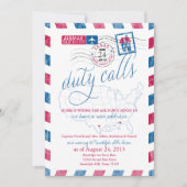 Texas Airmail Militaire Beweging Aankondiging (Voorkant)