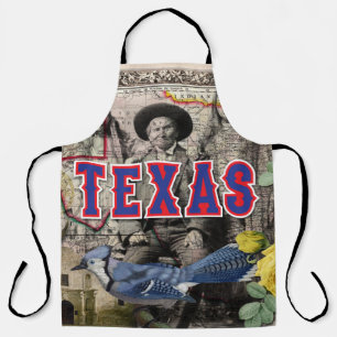 Texas All-over Print Apron Schort