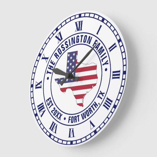 Texas American Flag Map Familienaam Datum Este Loc Grote Klok (Hoek)