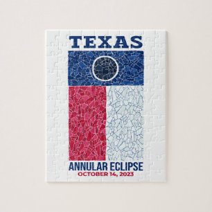 Texas Annular Eclipse Puzzle Legpuzzel