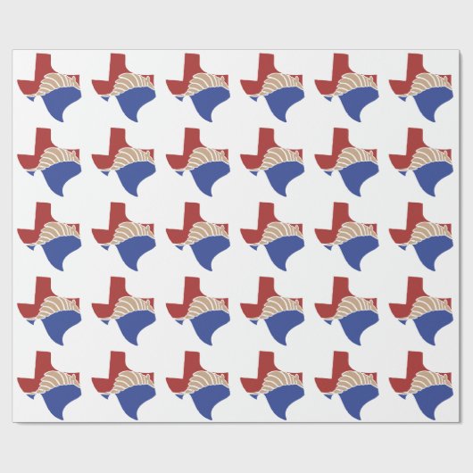 Texas Armadillo - TX State Design Cadeaupapier (Vlak)