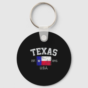 Texas Austin EST 1845 voor mannen Vrouwen & amp; Sleutelhanger