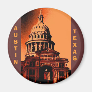 TEXAS, AUSTIN MAGNEET