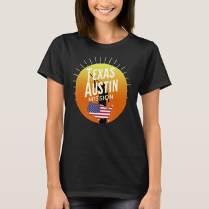 Texas Austin Mormon LDS Mission Missionary CTR T-shirt