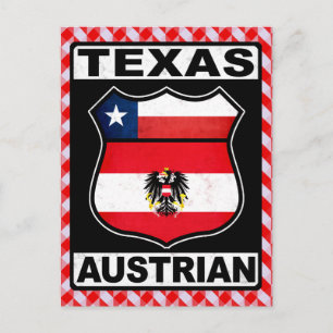 Texas Austria American Kaart