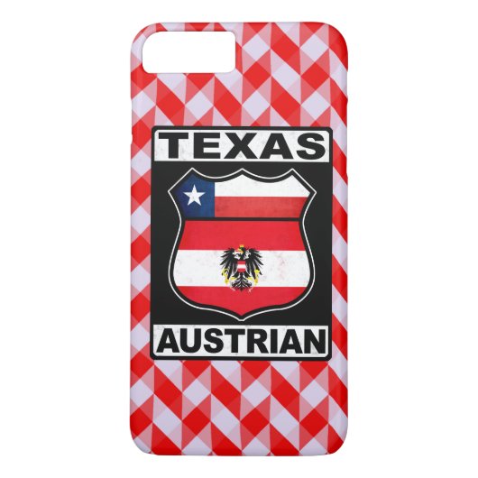 Texas Austria American Mobile Coque (Dos)
