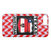 Texas Austria American Mobile Coque (Dos (Horizontal))