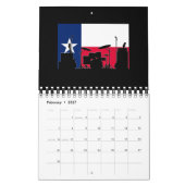 Texas Band op Stage Kalender (Feb 2027)