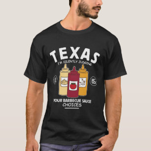 Texas barbecuesaus t-shirt