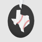 Texas Baseball État drôle Texas Baseball (devant)