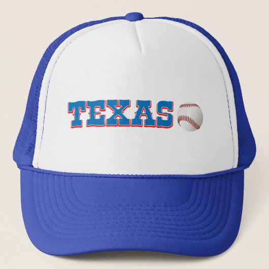 Texas Baseball Hat Trucker Pet (Voorkant)