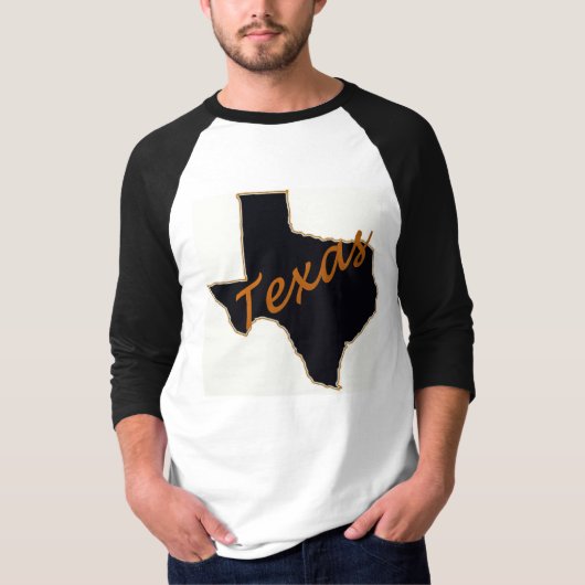Texas Baseball Jersey T-shirt (Voorkant)