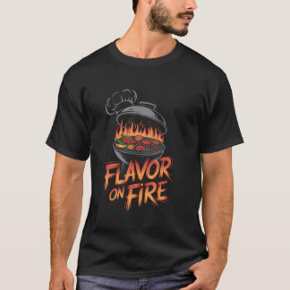 Texas BBQ Grillen Barbecue Geboren om te grillen K T-shirt