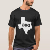 Texas BBQ Home State Pride Barbecue Grill T-shirt (Voorkant)