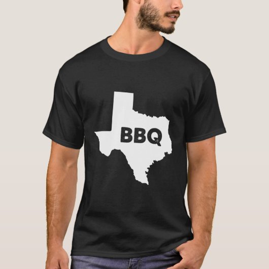 Texas BBQ Home State Pride Barbecue Grill T-shirt (Voorkant)
